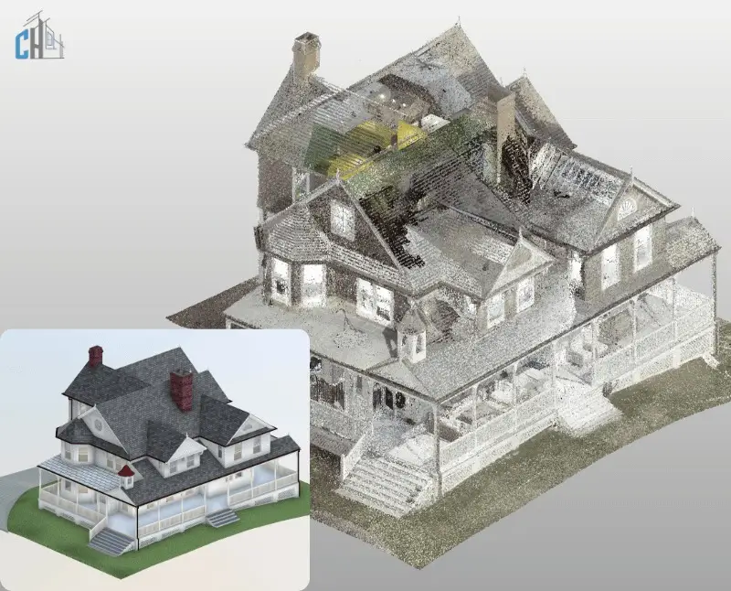 point cloud to bim modeling services