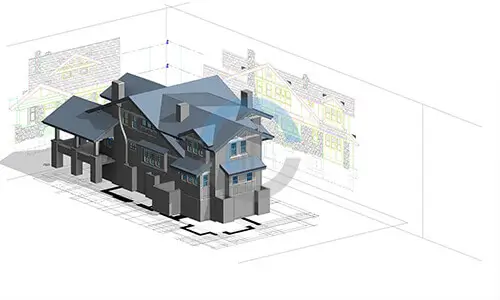 2d to 3d revit conversion