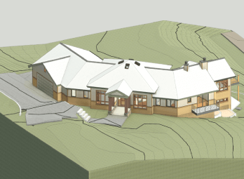 revit bim 3d modeling wallace residence project