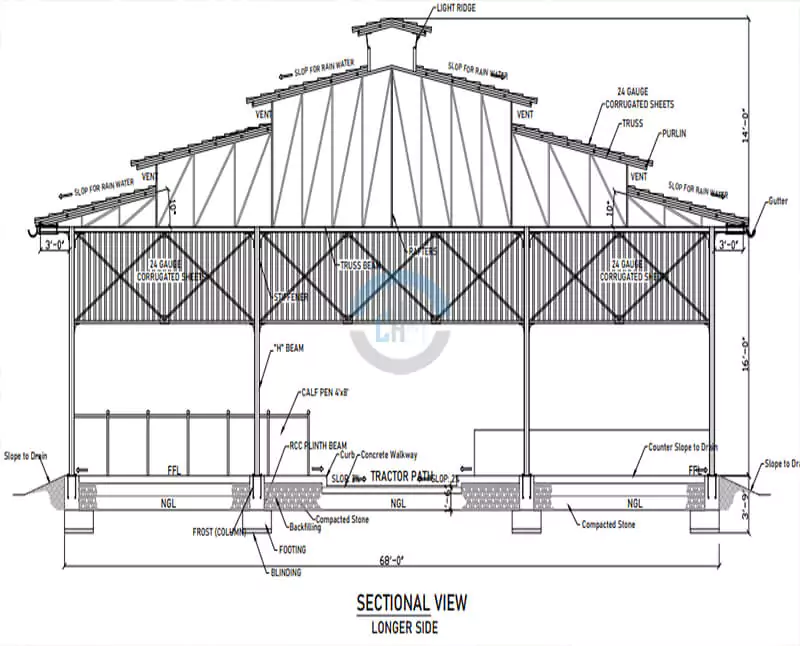 structural steel shop drawings